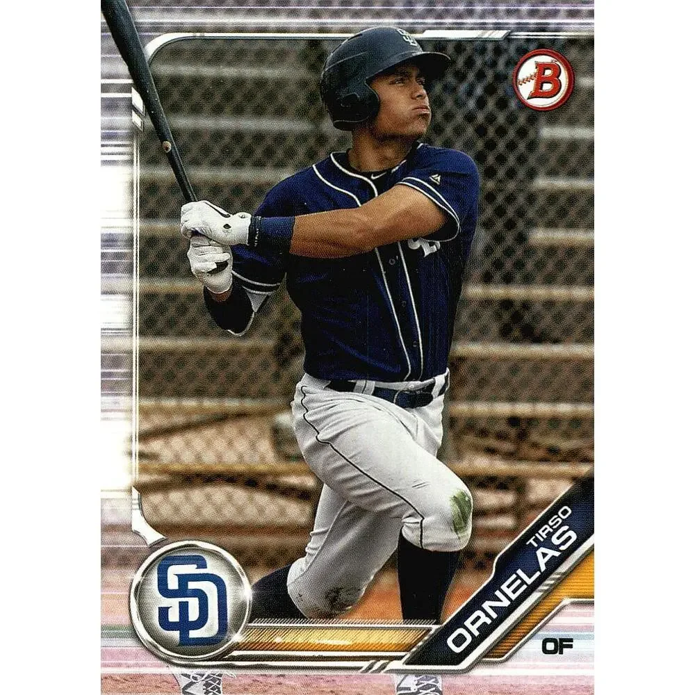 2019 Bowman Prospects Tirso Ornelas #BP-7 San Diego Padres